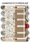 Non-Slip Base Modern Bathroom Mat Set |   Thin & Washable |   60X100 & 40X60 cm - 6
