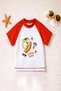 New Season Cute Character Printed Two-Piece Diving Fabric -Uv Protected-Boy'S-Shorts-Swimsuit - 2