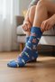 Recien Animal Collection - Set of 5 Colorful Socks with Assorted Animal Figures - 5
