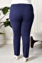 Women's Islamic Clothing Plus Size Rivet Studded Scuba Pants - 8