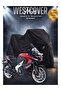 Black Bajaj Pulsar Rs200 Compatible Motor Tent, Motorcycle Tarpaulin
