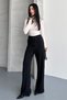 Women's High-Waisted Lace-Up Wide-Leg Palazzo Pants – Comfortable Fit Casual & Stylish - 7