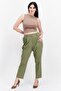 by Arthur S Levine Women Pleat-Front Cropped Pants, Caper - 4