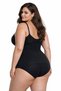 Women's Plus Size Corset Bodysuit – Wide Fit, Highly Stretchable, Firming, Comfortable Bodysuit for Daily Use - 2