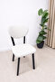 A Quality Elma Chair Cover Bohemian Chair Cover Sand Pattern Stretch Fabric Elastic 2 Pieces - 4