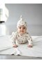 Baby Cotton Flying Balloon Patterned Jumpsuit with Hat and Without Booties - 3