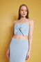 Bow Detailed Skirted Knitwear Set - 3