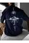 Direction of the Universe Printed T-Shirt – Oversize Minimal and Stylish Design