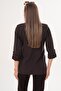 Women's Sleeve Fold Detailed Unlined Jacket 260127 - - 5