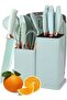 Modern Food Preparation 19Pcs Tools Display Featuring Coordinated Utensils, Ergonomic Design, Heat-R - 8