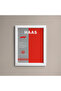 Haas F1 Lego Exhibition Frame, Exhibition Chart, Speed Champions Vf-24 (77250) 21X30 cm F002 - 5