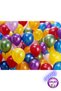 30 Colorful Latex Balloons |   Mixed Color |   9 Inches (25 cm) - 8