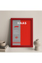 Haas F1 Lego Exhibition Frame, Exhibition Chart, Speed Champions Vf-24 (77250) 21X30 cm F002 - 4