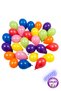 30 Colorful Latex Balloons |   Mixed Color |   9 Inches (25 cm) - 6