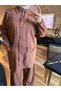 Women's Hijab Tracksuit Set with Zipper & Matching Top and Bottom Set - 3