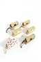 Women's Straw Chain Strap Crossbody Shoulder Bag White - 4