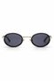 Mila Oval Retro Unisex Sunglasses – Metal Bridge, Lightweight Acetate Frame, Uv400 Protection, Retro Touch - 4