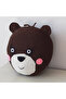 Amigurumi Knitted Teddy Bear Pillow - 2