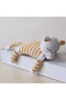 Amigurumi Knitted Toy Sleeping Cat Yellow