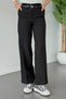 Yks Bel Belted Trousers Black - 3