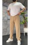 Modal Fabric Pleated Baggy Pants
