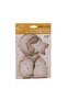 Yellow Metal Cookie Mold Set of 4 (S6) - 4