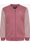 Zippered Hooded Sweatshirt