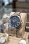 Men's Wristwatch with Calendar |   46 mm Steel Case, Dual Color Strap, 5 Atm - 2