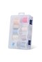 Embroidery Thread Set 9 Spools - 730 m, Multicolor, Storage Box, Pastel Tones - 6
