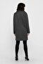 Onlcarrie Women's Bonded Coat Dark Gray (15213300) - 5