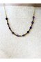 Natural Stone Amethyst Hematite Natural Stone Women's Natural Stone Necklace Euk52Amt1 - 2