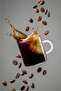 Set of 6 Glass Espresso Cups with White Handles - 95 ml - 4