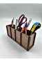 Wooden Pen Holder (4 Compartments) Demountable - 2