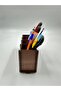 Wooden Pen Holder (4 Compartments) Demountable - 3