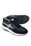 , Men's Genuine Leather Casual Sneaker 161983Zsy810 Navy Blue - 4