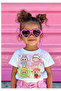 Labubu Printed White Kids T-Shirt