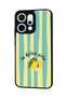 Oppo Reno 14 Compatible Lemon Design Glossy Premium Case - 5