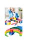 Domino Game Educational 100 Pieces 1 Pack of 100 Wooden Colorful Domino Stone Mind Intelligence Logic and Strategy - 4