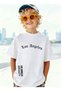 Los Angeles Printed 100% Cotton Premium T-Shirt with Crew Neck for Kids