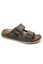 Aryan 305-2002 Dr. Recommended Orthopedic Men's Slippers Brown - 3