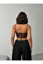 Pulpayet Evening Dress Bustier - Dark Brown |   F2063 - 5