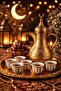 اكواب توزيعات بطباع تراثي مميز ( 12 حبة ) - 2
