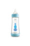 Perfect 5 Feeding Bottle 300ml Fast Flow Silicone Teat 4m+ Anti-Colic Baby Bottle Blue