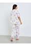 Women Floral Print and Shorts with Pyjama Set - 5
