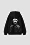 Satoru Gojo Printed Oversize Unisex Black Hoodie