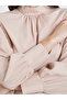 Women Beige Balloon Sleeve Blouse - 4