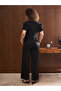 Women Black Straight Leg Jumpsuit - 5