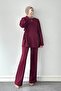 Tunnel Detailed Stoned Set Claret Red - 2