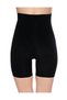 4752 High Waist Laser Cut Non-Marking Recovery Shorts with Silicone Waistband - 3