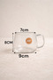 Borosilicate 6-Piece Glass Soft Drink Mug Set 400ml Heat Resistant Transparent Glass Mug Set Kw-1048 - 7